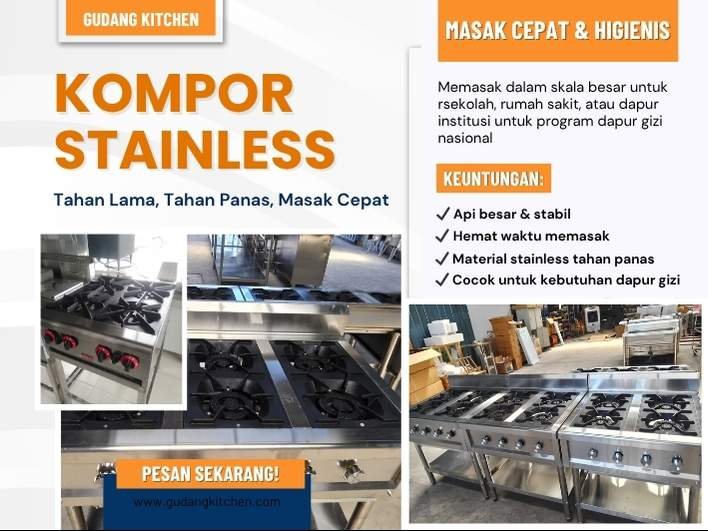 Kompor Stainless